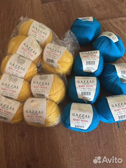 Пряжа нитки для вязания цена за все