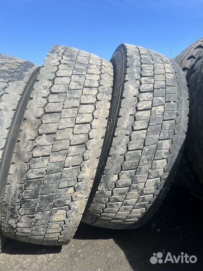 Комплект ведущих шин на тягач 315/70R22,5 Кама