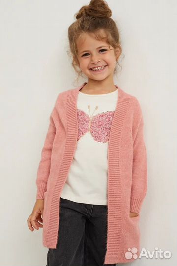 Кардиган + лонгслив комплект С&А 110-116