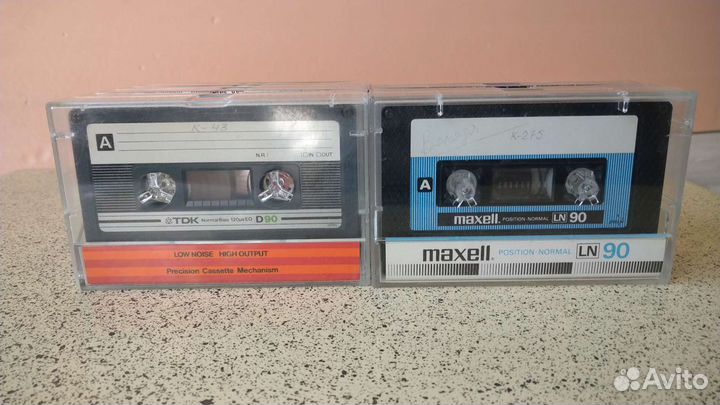 Аудиокассета TDK,Maxell