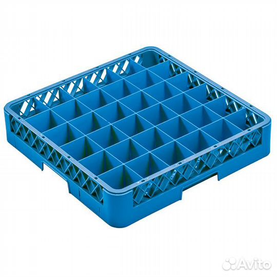 Кассета для бокалов 36 ячеек «Проотель» Dmax73, Hmax80мм perf