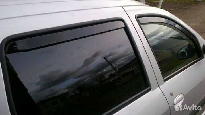 Дифлекторы окон лада ларгус