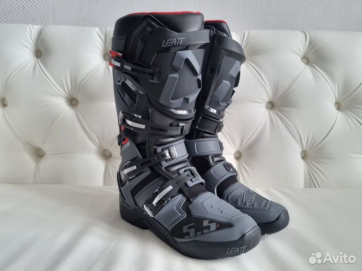 FlexLock Grey Мотоботы enduro Leatt boot 5.5