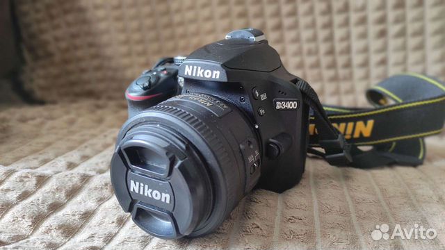Зеркальный фотоаппарат nikon d3400 объявление продам