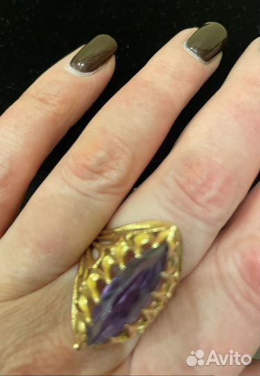 Золотое кольцо 583 СССР маркиза