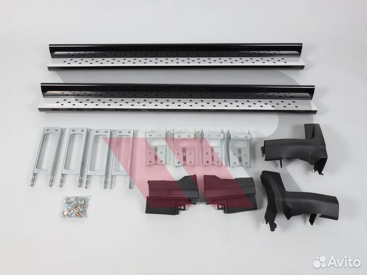 Подножки Honda CR-V 2006-2012г Стиль BMW