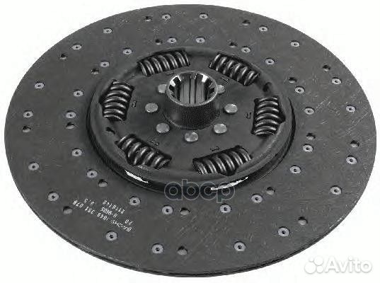 Диск сцепления камаз-евро (кпп-ZF) MFZ-430 sachs