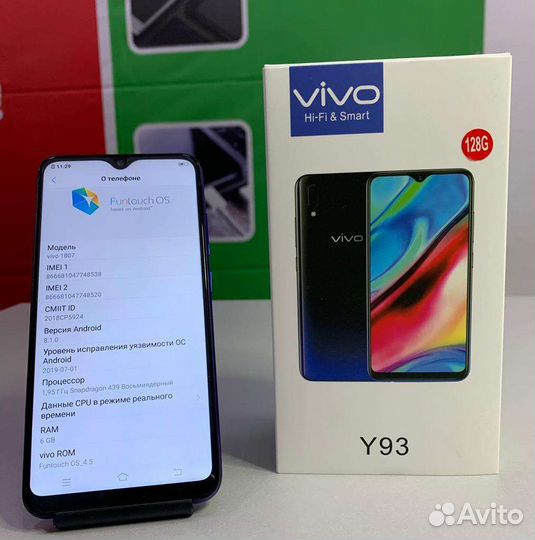 vivo Y93, 4/64 ГБ