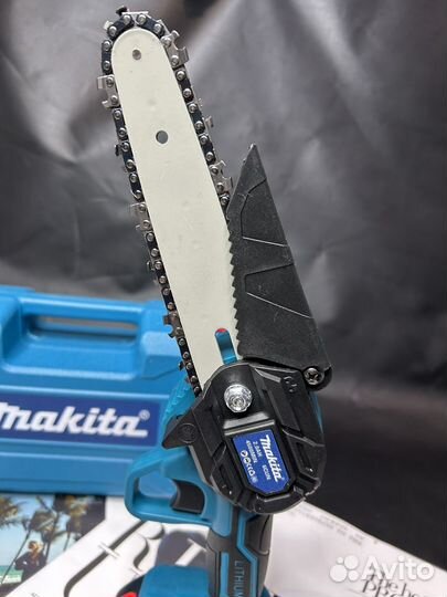 Аккумуляторная цепная пила Makita сучкорез