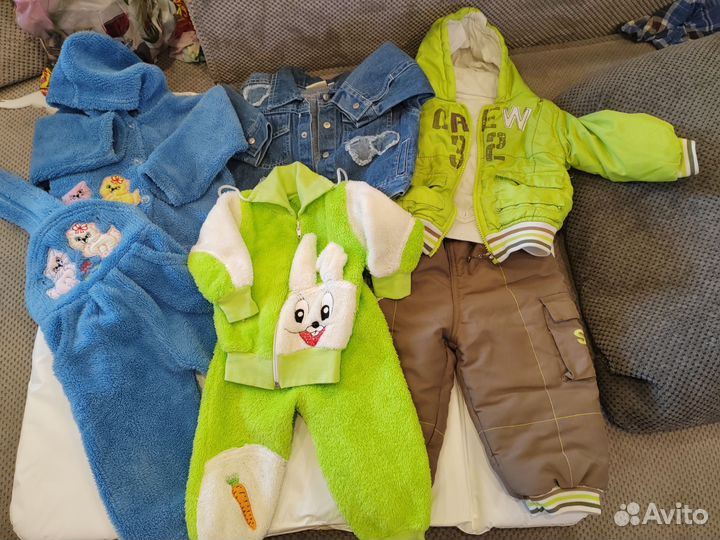 Пакет одежды на девочку 68см
