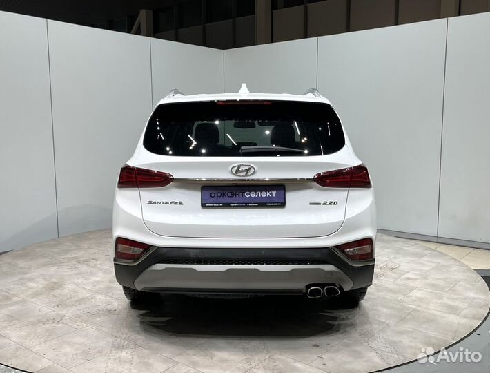 Hyundai Santa Fe 2.2 AT, 2019, 211 354 км