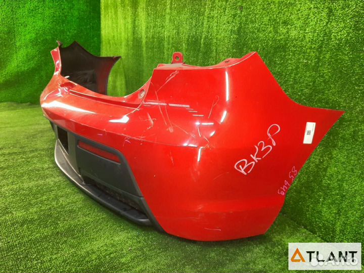 Бампер задний mazda axela