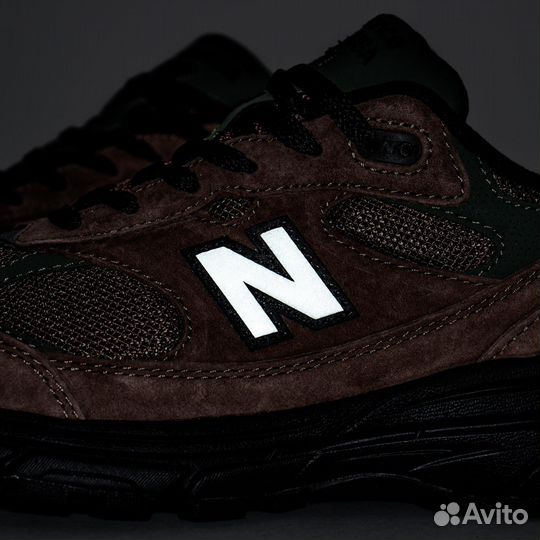 New Balance 993 Brown Green