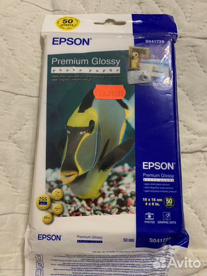 Фотобумага epson premium glossy 10х15