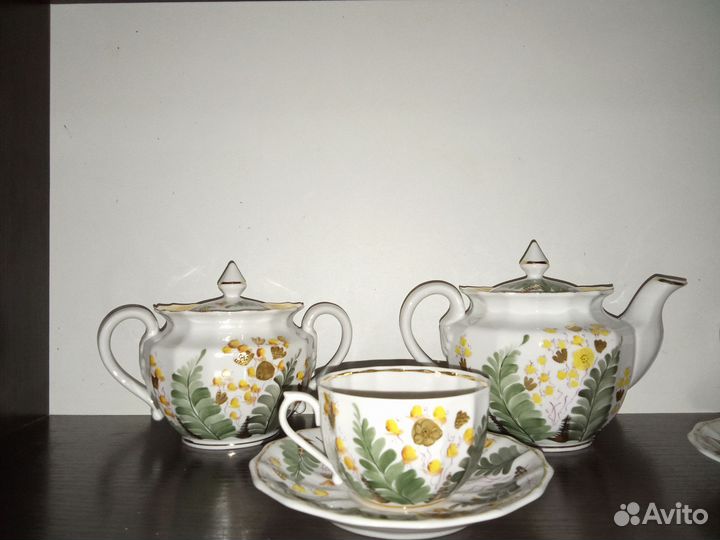 Чайный сервиз горюн трава