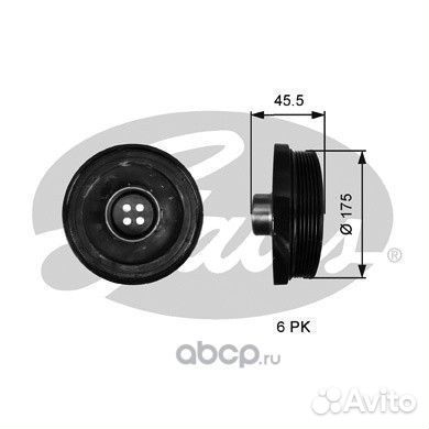 TVD1136 Демпфер коленчатого вала DriveAlign BMW