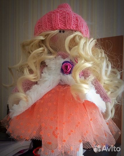 Интерьерная кукла, ручная работа