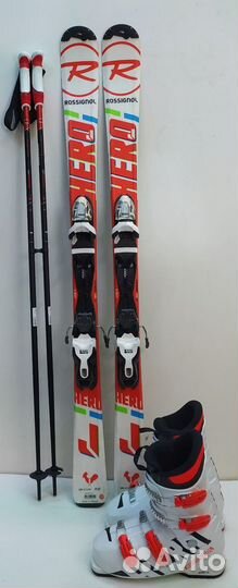 Горные лыжи Rossignol Hero 130 см + крепления