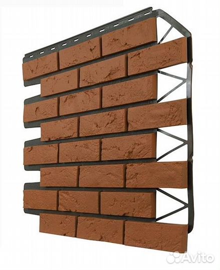 Фасадные панели Fineber дачный Баварский кирпич те