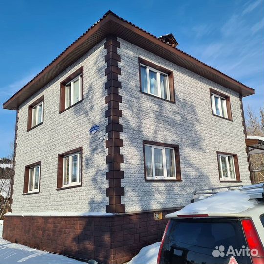 Фасадные панели Fineber дачный Доломит светло-серы