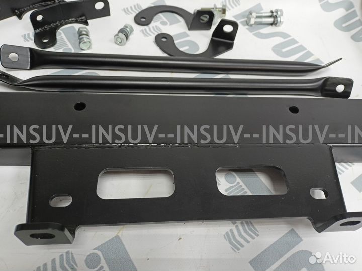 Кронштейн стационарной лебедки 12000lbs Нива 2121