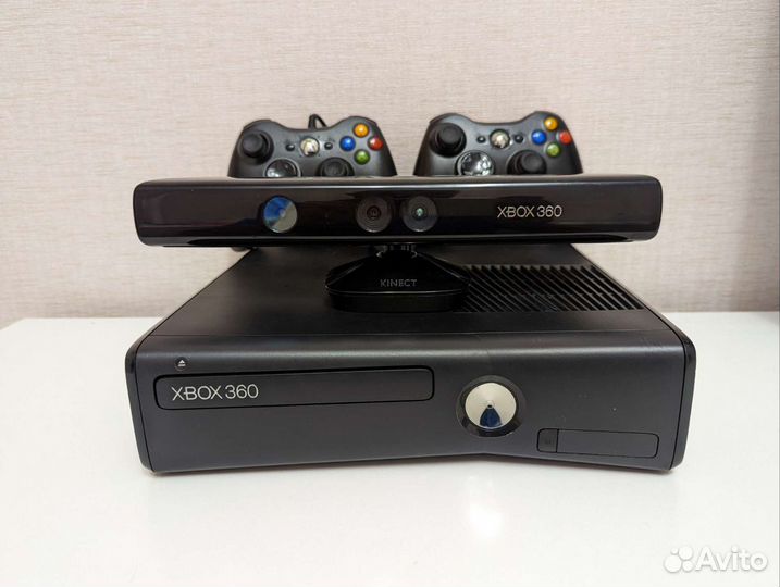 XBox 360 FreeBoot + Kinect + 150 игр