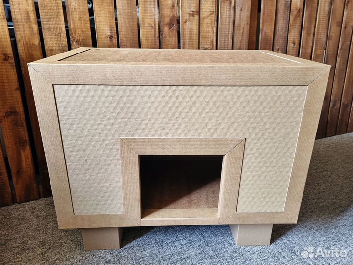 Домик для кошки из картона IKEA