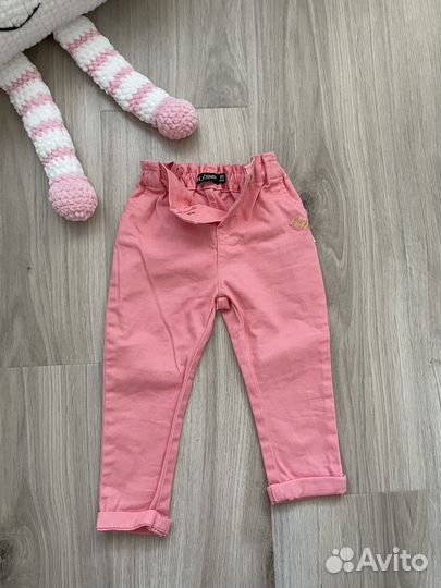 Джинсы для девочки 80