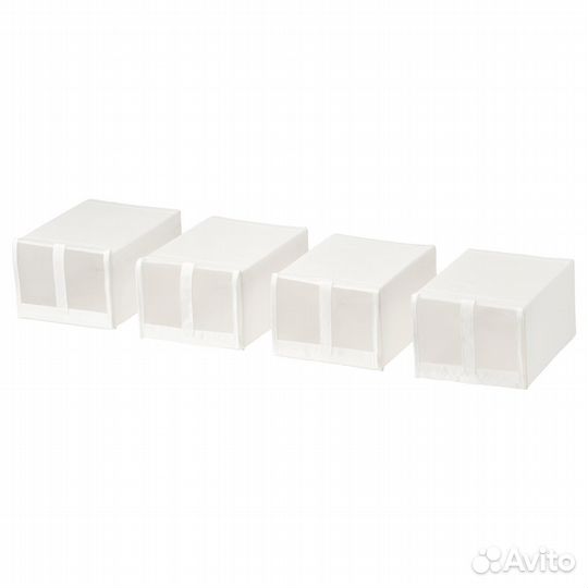 Кофры для обуви IKEA Скубб 4шт