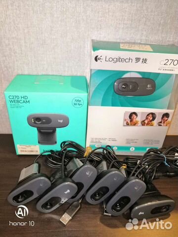 Веб камеры Logitech HD Webcam C270, Defender C-110 объявление продам
