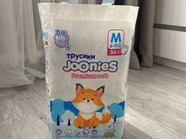 Трусики-подгузники joonies premium soft m6-11кг