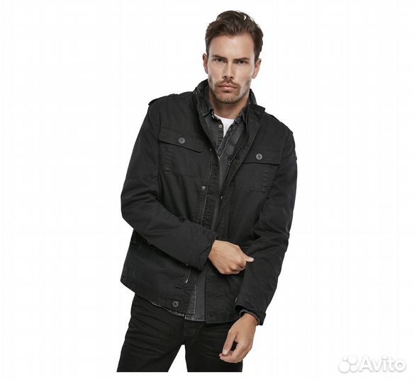 Куртка Brandit Britannia Jacket 3116.2 чёрная