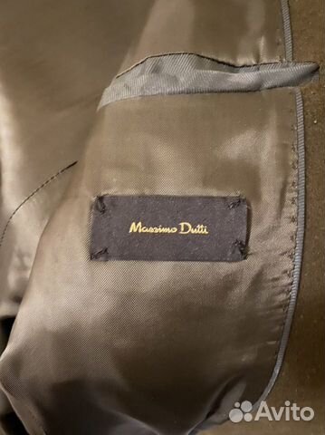 Мужское пальто Massimo Dutti модель 2405 (50,L)