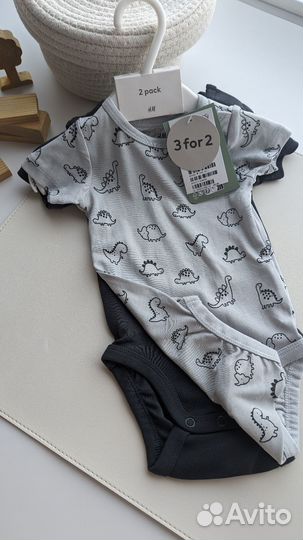 Новые боди футболки h&m 62