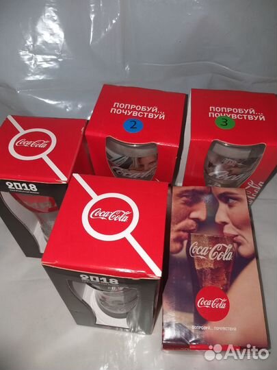 Бокалы coca cola2шт