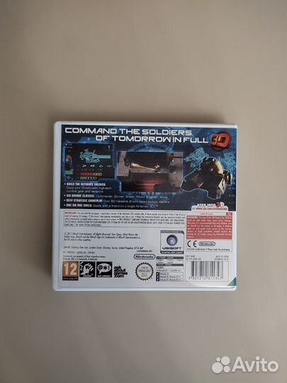 Картридж Nintendo 3ds Ghost Recon Shadow Wars