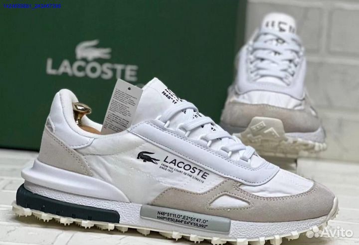 Кроссовки Lacoste Elite Active White (41-45)