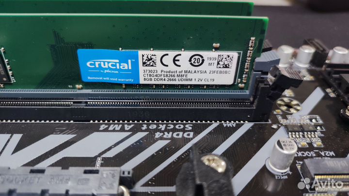 Комплект AM4 на ryzen 5 3500 + 16GB DDR4