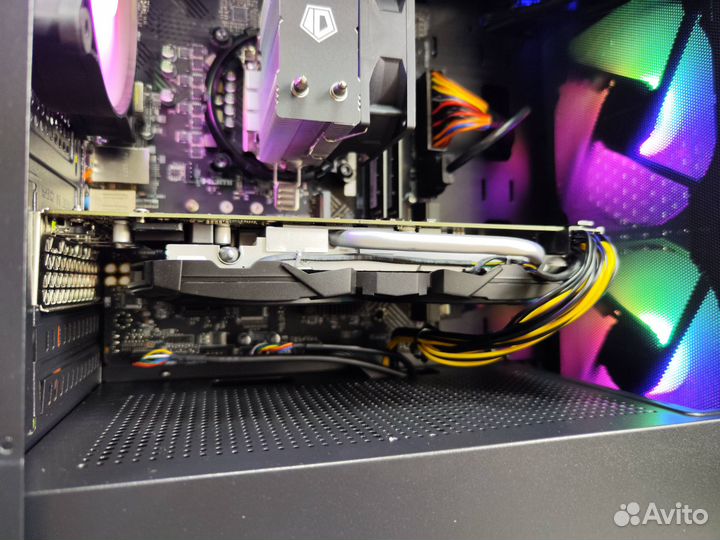 Игровой пк Intel i3-10105/ RX580 8Gb/ SSD512gb