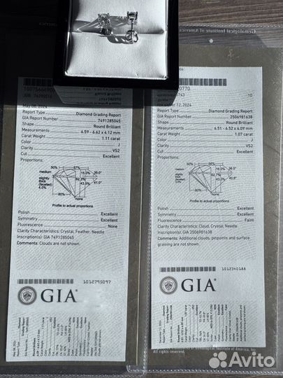 Серьги с природными бриллиантами