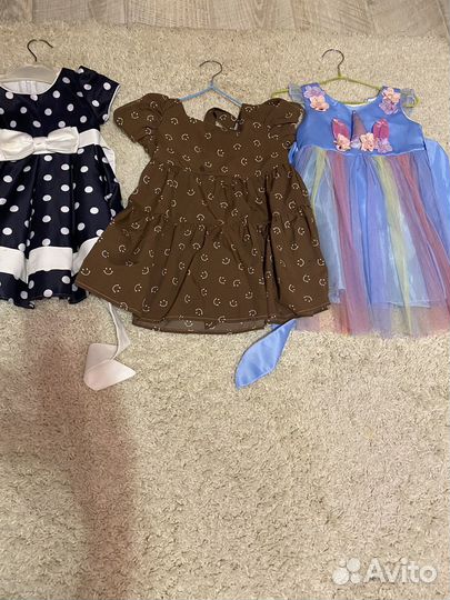 Платье на девочку2/3 года пакетом