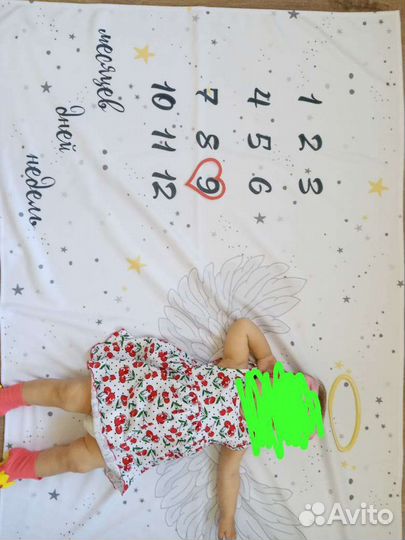 Детский плед для фотосессии