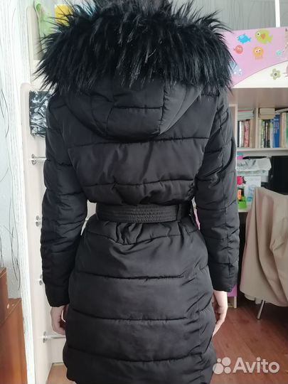 Куртка зимняя женская длинная