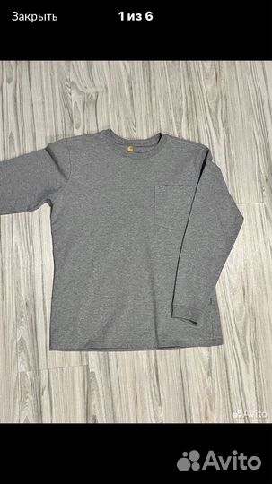 Лонгслив carhartt