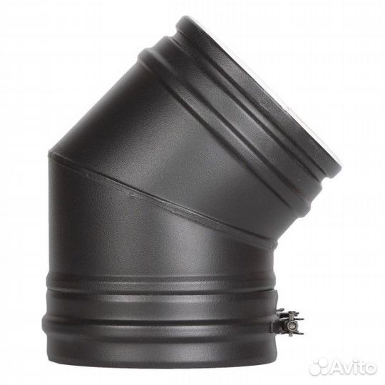 Отвод 45 Schiedel Permeter 25 150/200 мм Серый