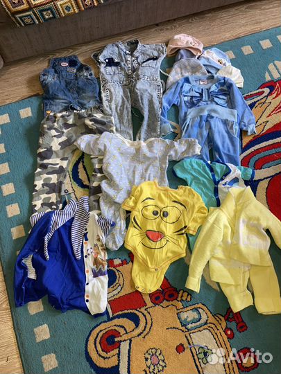 Веши от 0 до 1,5 лет