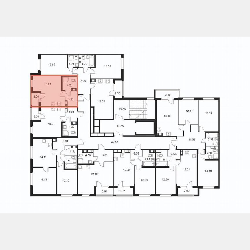 Квартира-студия, 27 м², 8/9 эт.