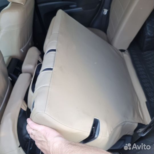 Автомобильные чехлы из экокожи honda crv-4