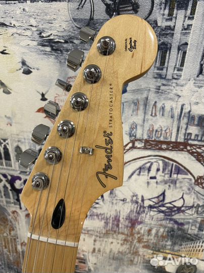 Электрогитара fender player stratocaster HSS