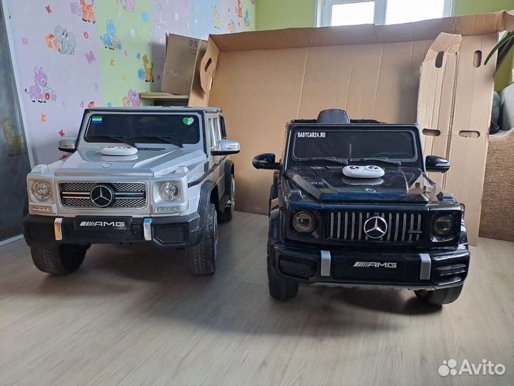 Детский электромобиль mercedes benz g63 amg